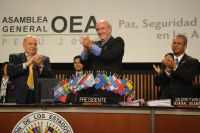 Sesión de clausura de reunión de la OEA / Crédito:Gentileza cancillería de Perú